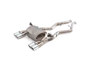 ES#4620762 - 013888LA01-02KT1 - E90 E92 M3 Turner Motorsport Titanium Valved Axle Back Exhaust - Brushed Tips - Your S65 will sound better than all the rest! The titanium construction gives an ultra lightweight form and boasts an exotic exhaust note with valves to change on the fly! The Valved Axle-back exhaust allows you to keep your factory secondary cats! - Turner Motorsport - BMW