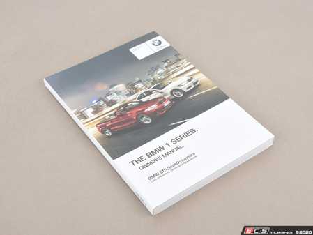 ES#2720720 - 01402911223 - Owner's manual for E82, E88 with iDrive - EN USEn Us - Genuine BMW - BMW