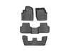 ES#4464599 - 44887153KT - Weather Tech Complete Set 1-3 Row - Laser measured for perfect fitment and ultimate protection against moisture and debris - WeatherTech - Audi