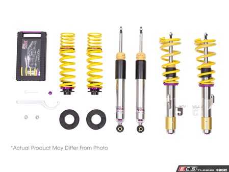 ES#4464656 - 352100DM - KW V3 Series Coilover Kit - The ultimate in coilover technology featuring double adjustable dampening - KW Suspension - Audi