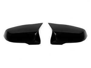 ES#4464615 - ATK-TO-0153-GB - Replacement Glazed Black Painted Mirror Covers - Replace your mirror covers with new glossy covers! - AUTOTECKNIC - BMW
