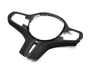 ES#4464233 - ATK-BM-0282-NHF9 - Carbon Alcantara Steering Wheel Trim - Non Heated - Give your interior an appearance upgrade! - AUTOTECKNIC - BMW
