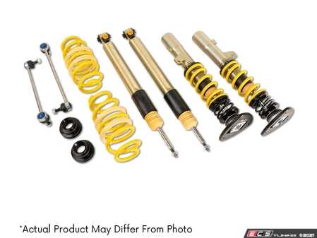 ES#4447878 - 1820220839 - ST XTA Plus 3 Coilover Kit - 3-Way Adjustable Damping - Height adjustable coilover kit with 2-way adjustable compression damping, adjustable rebound damping, and top mounts for maximum performance and handling! - Suspension Techniques - BMW