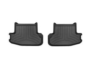 ES#4443381 - 449374 - Rear FloorLiner DigitalFit - Black - Laser measured for perfect fitment and ultimate protection against moisture and debris - WeatherTech - Audi