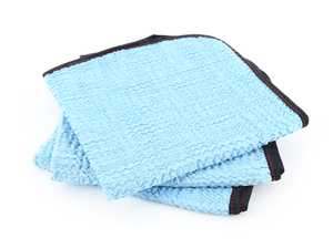 ES#4376081 - 55583 - PFM Crinkle Glass Towels - Set Of 3 - Create clean and pristine glass with this uniquely woven microfiber featuring ultra-absorbent dual-weave design. These deliver consistent lint and streak free glass every time. - Griot's - Audi BMW Volkswagen Mercedes Benz MINI Porsche