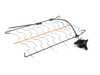 ES#2793051 - 52107328305 - Lumbar For Front Seat - Left - Mounts under the seat cushion on the backrest lower section - Genuine MINI - MINI