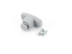 ES#4325800 - 51168174715 - Gray Sun Visor Latch - Priced Each - Fits on both driver & passenger sides - MTC - BMW