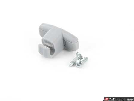 ES#4325800 - 51168174715 - Gray Sun Visor Latch - Priced Each - Fits on both driver & passenger sides - MTC - BMW