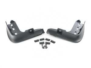 ES#2768017 - 82162338565 - Front Factory Mud Flaps / Splash Guards Contoured - Priced As Set - Defeat rocks and mud from side of your MINI - Genuine MINI - MINI