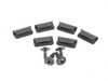 ES#2768017 - 82162338565 - Front Factory Mud Flaps / Splash Guards Contoured - Priced As Set - Defeat rocks and mud from side of your MINI - Genuine MINI - MINI