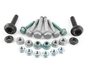 ES#4423966 - MK4R32SUSPKT - Cup Kit/Coilover Hardware Installation Kit - All the hardware you need to remove and replace your front and rear shocks / springs - Assembled By ECS - Audi Volkswagen