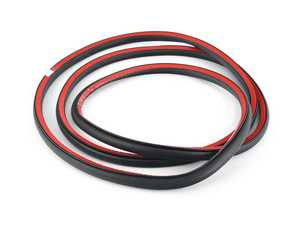ES#95101 - 51348194778 - Rear Outer Door Seal - Right - Prevent leaks and wind noise - Genuine BMW - BMW