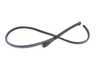 ES#129851 - 51718219550 - Door Seal - Right - Dunkelgrau/dark gray. Rubber strip located on the lower portion of the passenger door sill - Genuine BMW - BMW