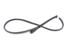 ES#129851 - 51718219550 - Door Seal - Right - Dunkelgrau/dark gray. Rubber strip located on the lower portion of the passenger door sill - Genuine BMW - BMW