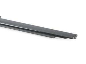 ES#2832707 - 8K0853283NT94 - Lower Front Window Moulding - Left - Glossy Black  - Black trim piece for the front window (Black Optics) - Genuine Volkswagen Audi - Audi