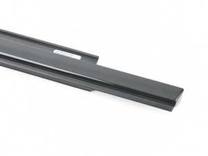 ES#2832709 - 8K0853763MT94 - Lower Rear Window Moulding - Left - Glossy Black - Black trim piece for the front window (Black Optics) - Genuine Volkswagen Audi - Audi