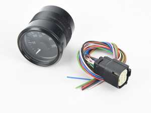 ES#4338731 - A2C3916310030 - SingleViu 52mm 250F hydraulic oil temperature gauge. 291-22 ohm sender required. Retail pack with harness - VDO - 