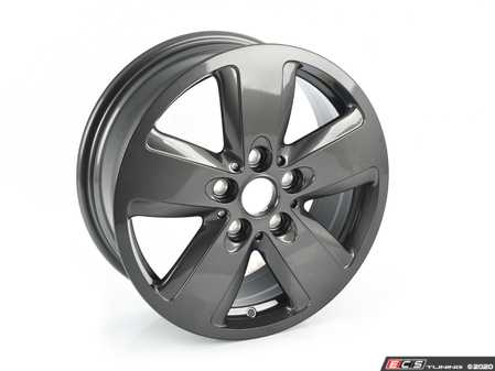 ES#4041189 - 36116887935 - 517 MINI Electric Rev Spoke Wheel 16" (5x112) Gray - Priced Each - 6.5X16 ET:54 - Genuine MINI - MINI