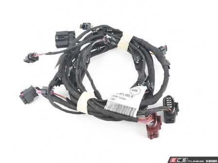 ES#4214014 - 11A971095R - Front Bumper Wiring Harness  - Wiring harness set for front bumper electrical components - Genuine Volkswagen Audi - Volkswagen