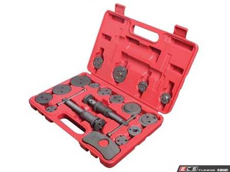 ES#3127324 - 3930 - 18 Piece Master Brake Caliper Tool Set - An all inclusive brake piston retractor set - Sunex - Audi BMW Volkswagen