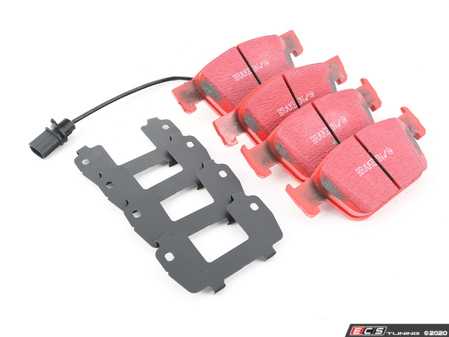 ES#4213534 - DP32273C - Front RedStuff Performance Brake Pad Set - A high performance street pad, featuring Kevlar technology - EBC - Audi