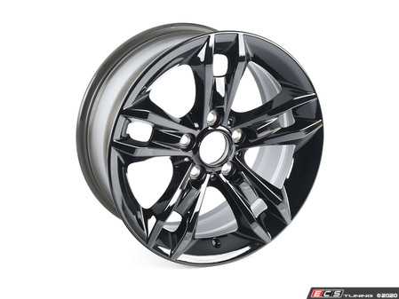 ES#4184994 - 36116867130 - LIGHT ALLOY RIM, BLACK - Genuine BMW - BMW