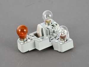ES#174477 - 63216928381 - Bulb Carrier - Left - For tail lights with white turn indicator - Genuine BMW - BMW