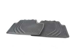 ES#4355569 - 51475A1F0D2 - M Performance All Weather Floor Mats - Rear - All Weather Protection With Style! - Genuine BMW - BMW