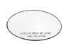 ES#3189199 - 56715 - Mirror Glass Convex - Passenger Side ( Right ) - Replace your broken or scratched mirror glass ( non heated ) - Dorman - MINI