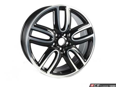 ES#3185787 - 36116856035 - 523 MINI JCW Course Spoke 19" (5x112) - Jet Black Two Tone - Priced Each  - 8JX19 ET:47 - Genuine MINI - MINI