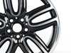 ES#3185787 - 36116856035 - 523 MINI JCW Course Spoke 19" (5x112) - Jet Black Two Tone - Priced Each  - 8JX19 ET:47 - Genuine MINI - MINI