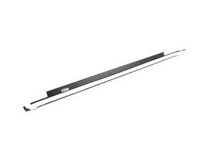 ES#2832710 - 8K0853764MT94 - Lower Rear Window Moulding - Right - Glossy Black  - Black trim piece for the rear window (Black Optics) - Genuine Volkswagen Audi - Audi