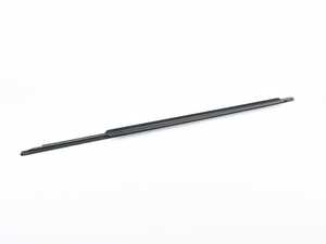 ES#2832708 - 8K0853284NT94 - Lower Front Window Moulding - Right - Glossy Black - Black trim piece for the front window (Black Optics) - Genuine Volkswagen Audi - Audi