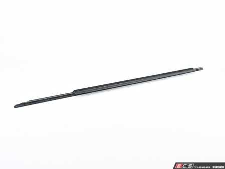 ES#2832708 - 8K0853284NT94 - Lower Front Window Moulding - Right - Glossy Black - Black trim piece for the front window (Black Optics) - Genuine Volkswagen Audi - Audi