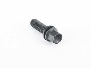 ES#4147832 - 14539033SW - Ball Seat Wheel Bolt (Black) - 14x1.5x39mm - Priced Each - Black zinc coated wheel bolts made specifically for OE wheels - H&R - Volkswagen