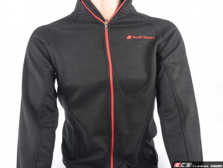 ES#4638343 - AUD2044BKSM - Spyder Constant Full-Zip - Mens Small - The Constant Full Zip Jacket has a clean aesthetic and fit for active men. - Genuine Volkswagen Audi - Audi