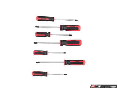 ES#4369115 - LCB195SCH - Schwaben Ball End Hex Driver Set - 4mm-10mm - When you don't have exact alignment between the fastener and the tool, the ball end allows angled entry to turn screws in hard-to-reach areas. - Schwaben - Audi BMW Volkswagen Mercedes Benz MINI Porsche