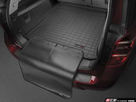 ES#4035043 - 401073SK - Black | Cargo With Bumper Protector | - The best protection for your trunk and bumper in any situation - WeatherTech - Audi
