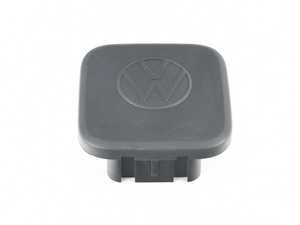 ES#4429302 - 3QF092782 - Trailer Hitch Cover 2" - Fits 2" receivers. Features VW logo - Genuine Volkswagen Audi - Volkswagen