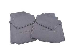 ES#1354542 - 00004480084G10 - Set Of Floor Mats - Metropole Blue - Beautiful OEM Metropole Blue floor mat set - Genuine Porsche - Porsche