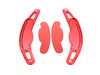 ES#4423256 - SHIFTPADDLE - ECS F56+ MINI Cooper Aluminum Shift Paddle Set - Red - Add on steering wheel paddles shifter that fit over the factory paddles on automatics transmissions - ECS - MINI