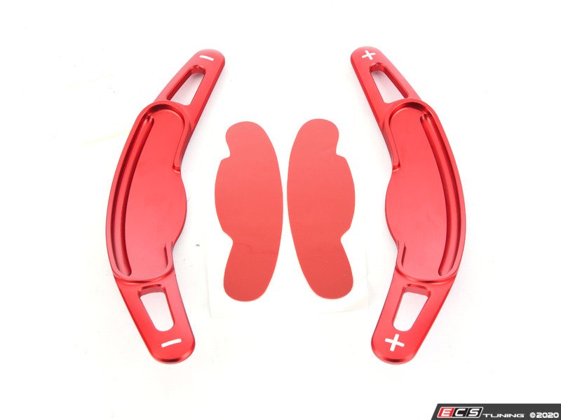 ECS - SHIFTPADDLE - ECS F56+ MINI Cooper Aluminum Shift Paddle Set - Red