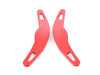 ES#4423256 - SHIFTPADDLE - ECS F56+ MINI Cooper Aluminum Shift Paddle Set - Red - Add on steering wheel paddles shifter that fit over the factory paddles on automatics transmissions - ECS - MINI