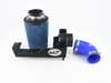 ES#4349977 - 56-312125 - M7 Speed MAXX-FLO Air Intake System  - Low restriction cloth air filter which adds more air flow : black powdercoat
: blue elbow : blue cloth filter - M7 Speed - MINI