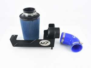 ES#4349977 - 56-312125 - M7 Speed MAXX-FLO Air Intake System  - Low restriction cloth air filter which adds more air flow : black powdercoat
: blue elbow : blue cloth filter - M7 Speed - MINI