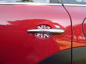 ES#4465511 - GG112 - MINI Cooper Door Handle Scratch Cover Decal Set Of 2 - Union Jack - Add protection and style at the same time - ECS - MINI