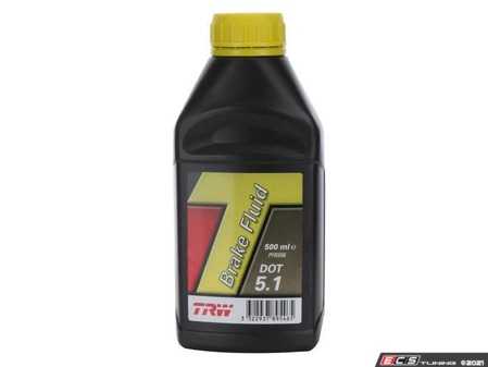 ES#4465550 - PFB512 - DOT 5.1 Brake Fluid - 12 oz - TRW DOT 5.1 fluid. Boiling point - Dry 269C (516F) / Wet 187C (368F) - TRW - Audi Volkswagen Mercedes Benz MINI Porsche