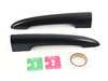 ES#4445747 - 51247228923 - Door Handle Split Door - Black Cover Set - Add on some black line gloss trim to your factory door handles - ECS - MINI