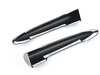 ES#4445747 - 51247228923 - Door Handle Split Door - Black Cover Set - Add on some black line gloss trim to your factory door handles - ECS - MINI