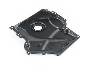 ES#4151151 - 06K109210AJ - Timing Chain Cover - Lower - Cover for lower section of timing chain - Includes front crank seal - Rein - Audi Volkswagen